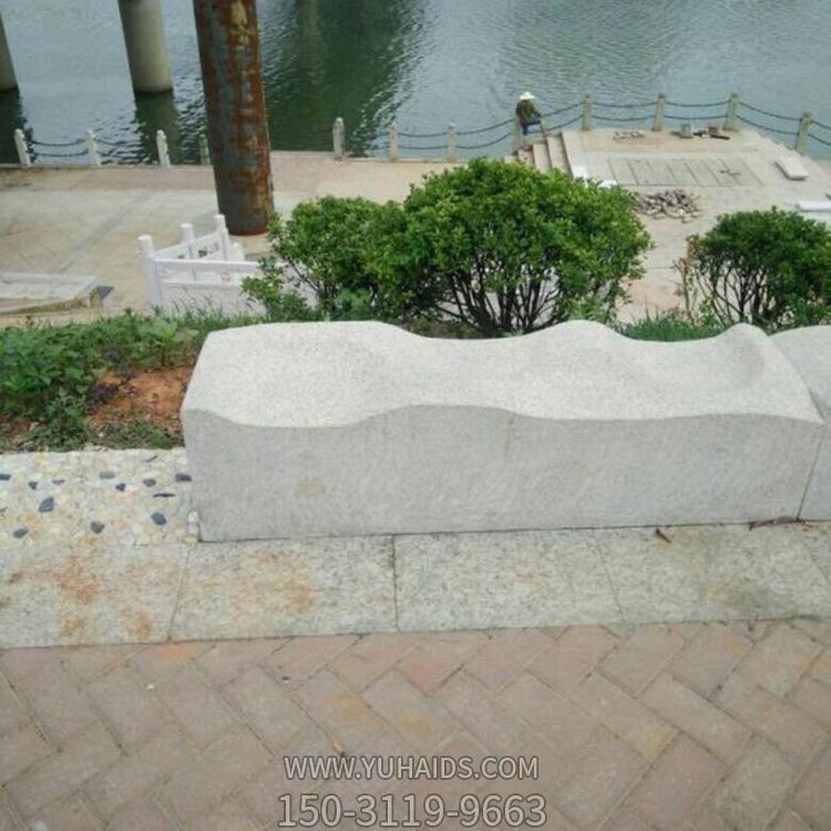 户外园林大理石石雕户外挡路石摆件雕塑