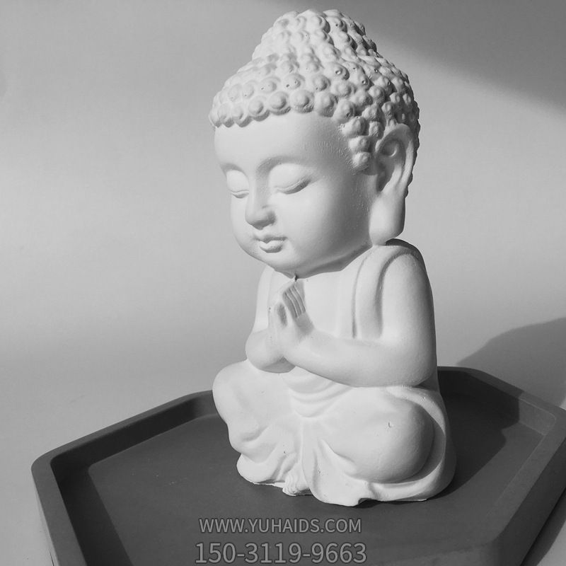 汉白玉石雕寺庙如来雕塑