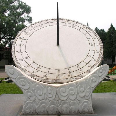 景区石雕大型校园摆件日晷雕塑