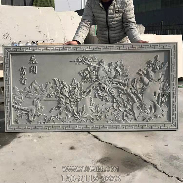 大理石石雕景观壁画雕塑