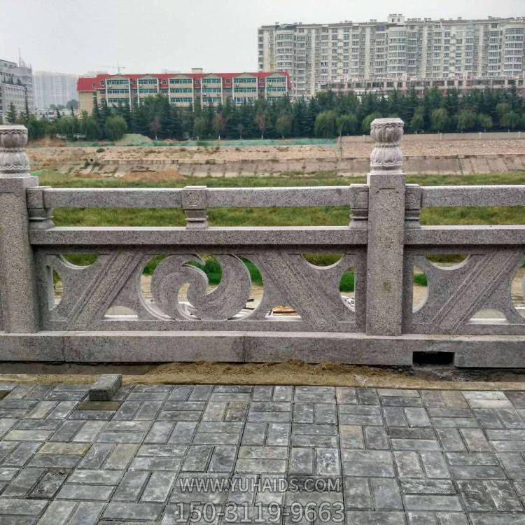 河道公园园林景观围栏雕塑
