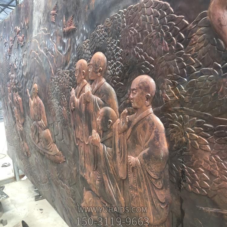 庭院室内浮雕人物铜雕壁画雕塑