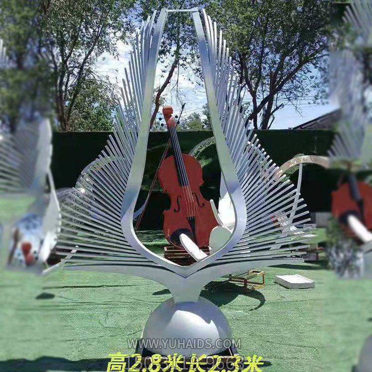 抽象景观  户外广场大型园林摆件翅膀雕塑