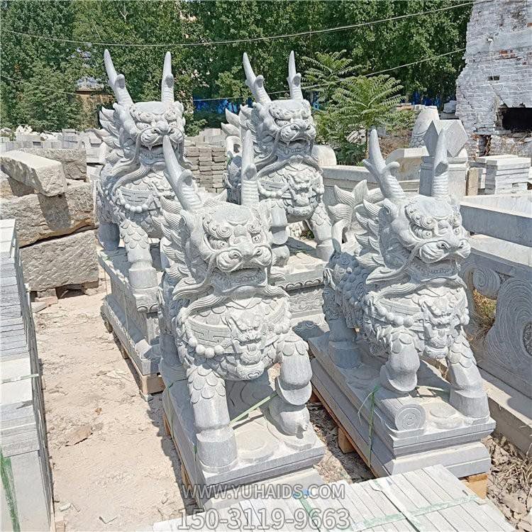 麒麟石雕神兽雕塑