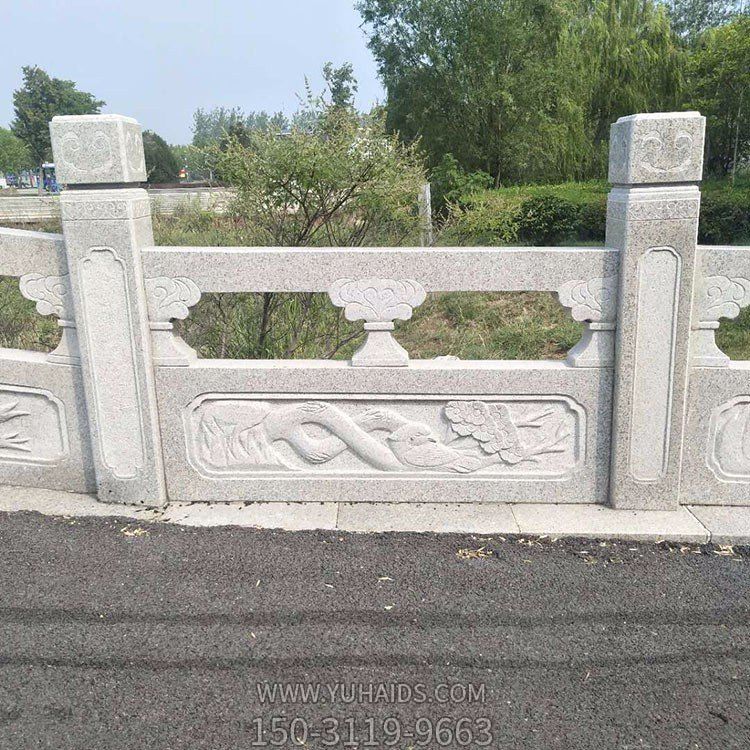 花岗岩路桥石栏杆雕塑