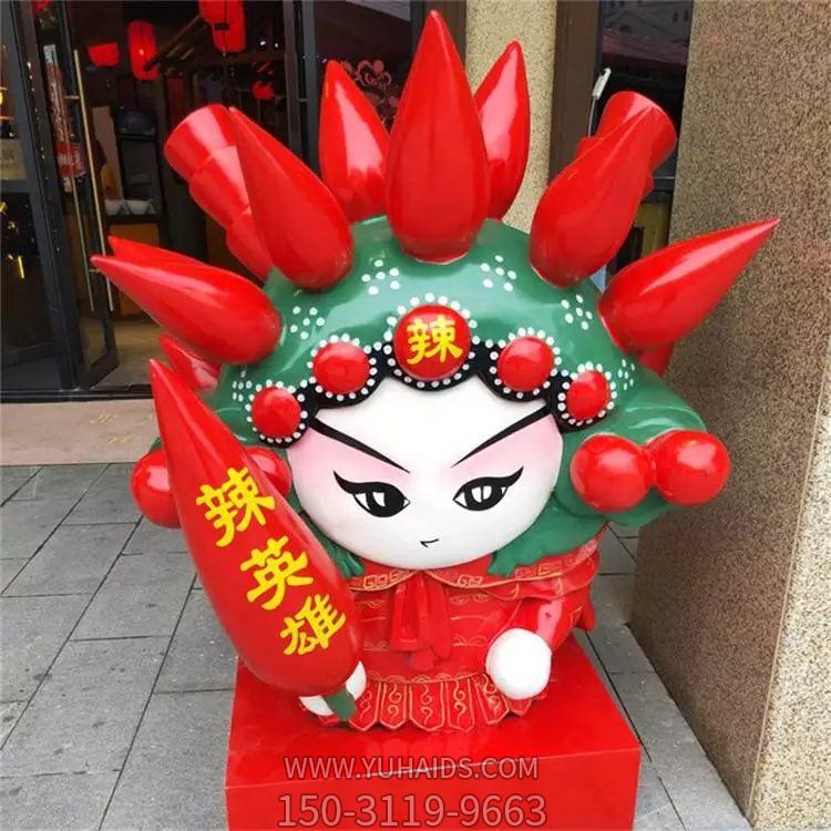 饭店美陈摆件戏曲人物摆件雕塑