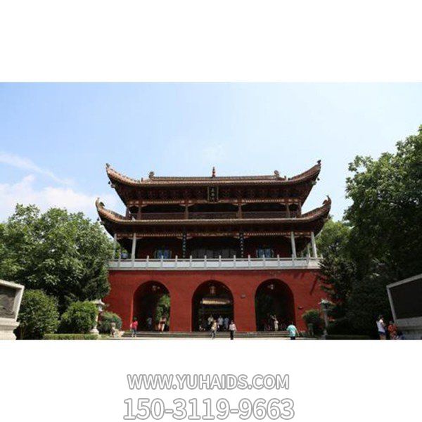寺庙九龙壁浮雕石栏杆雕塑