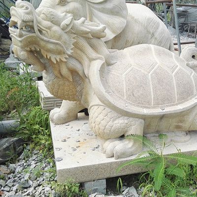大型龙龟石雕