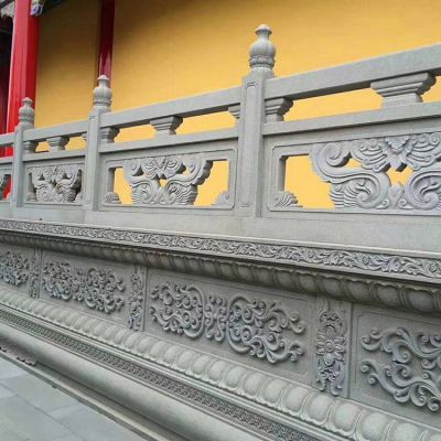 园林河道花岗岩雕刻石栏杆栏板