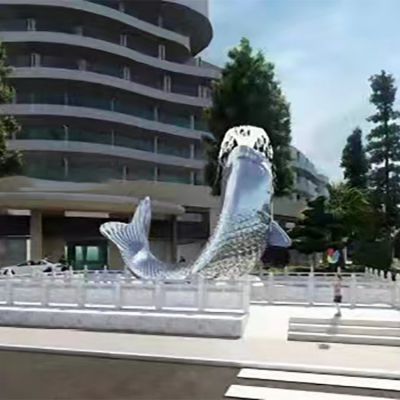 广场户外水景景观摆件鲤鱼雕塑