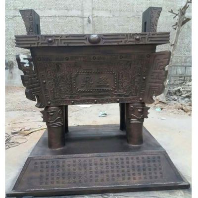 仿古文物古代寺庙青铜器雕塑