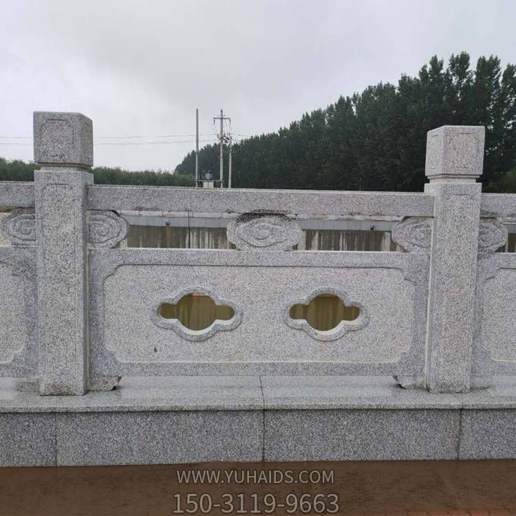 园林桥梁河道装饰花岗岩雕刻防护栏杆雕塑