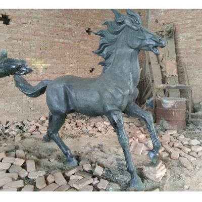 铜雕户外景观马雕塑