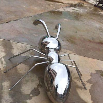 不锈钢蚂蚁创意广场摆件雕塑