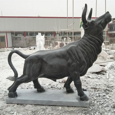 工厂大型铜雕动物景观牛