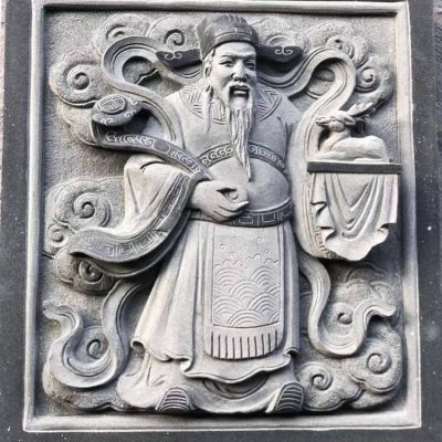 大理石石雕浮雕古代人物景观壁画