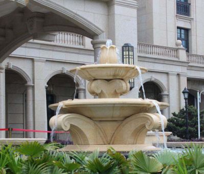 酒店广场景观欧式喷泉大理石雕塑