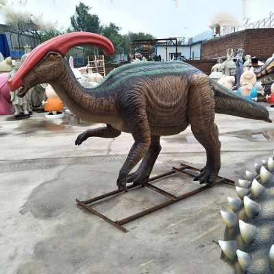 恐龙玻璃钢仿真动物雕塑