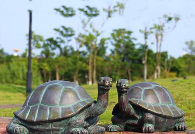 玻璃钢仿真户外园林景观乌龟雕塑