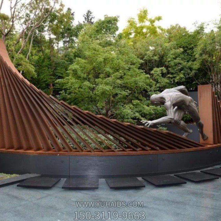 公园户外园林 创意金属不锈钢景观雕塑