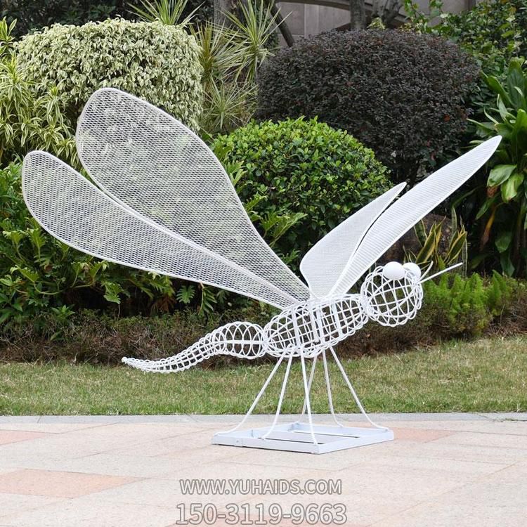 不锈钢镂空仿真蝴蝶雕塑 不锈钢园林景观摆件