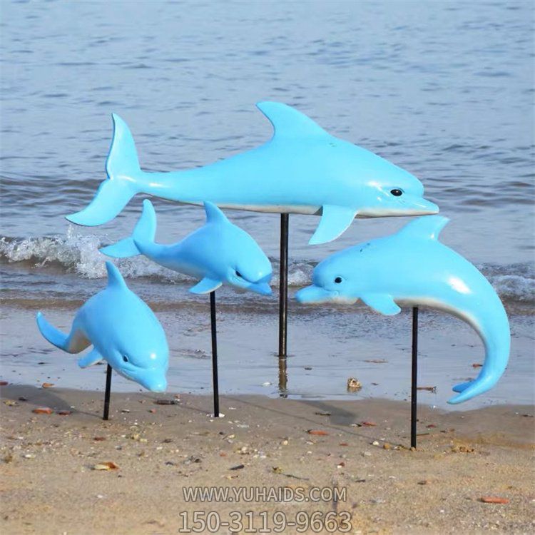海洋生物玻璃钢仿真动物海边景区雕塑摆件