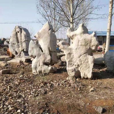 公园创意大理石石雕太湖石雕塑