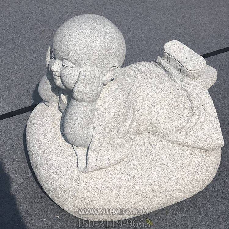 砂石石雕寺庙宗教摆件小沙弥雕塑