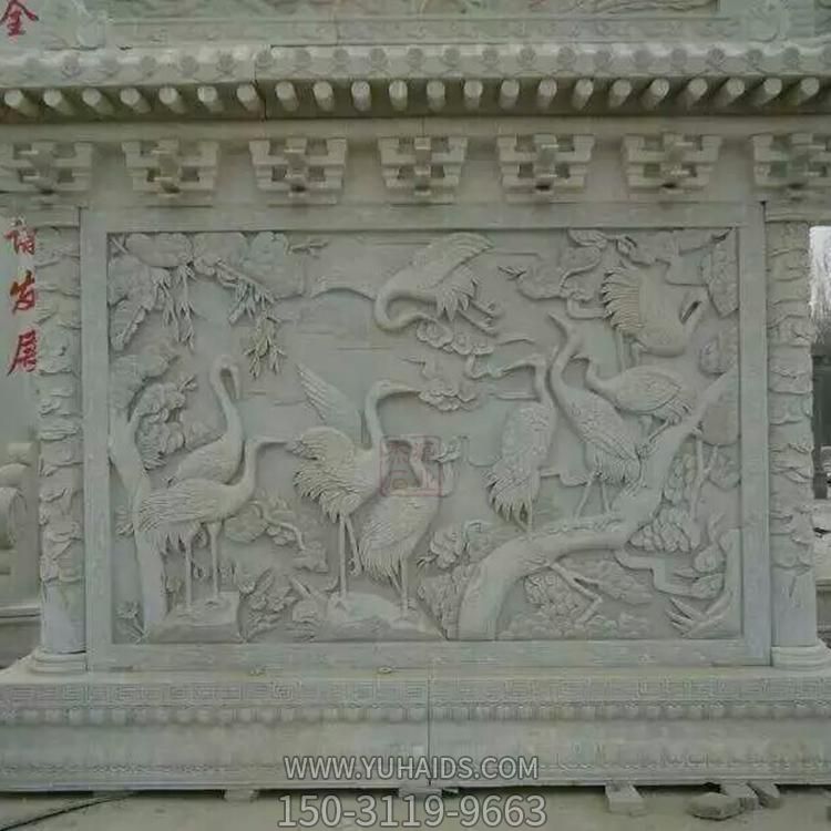 户外大型当老师石雕庭院户外影壁雕塑