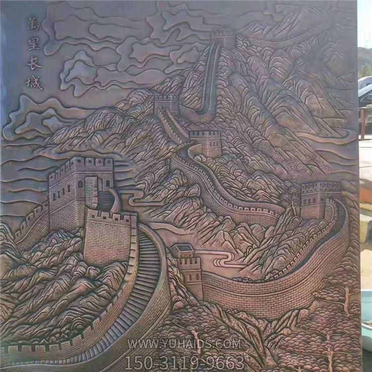 铜浮雕 室内别墅壁画影壁雕塑