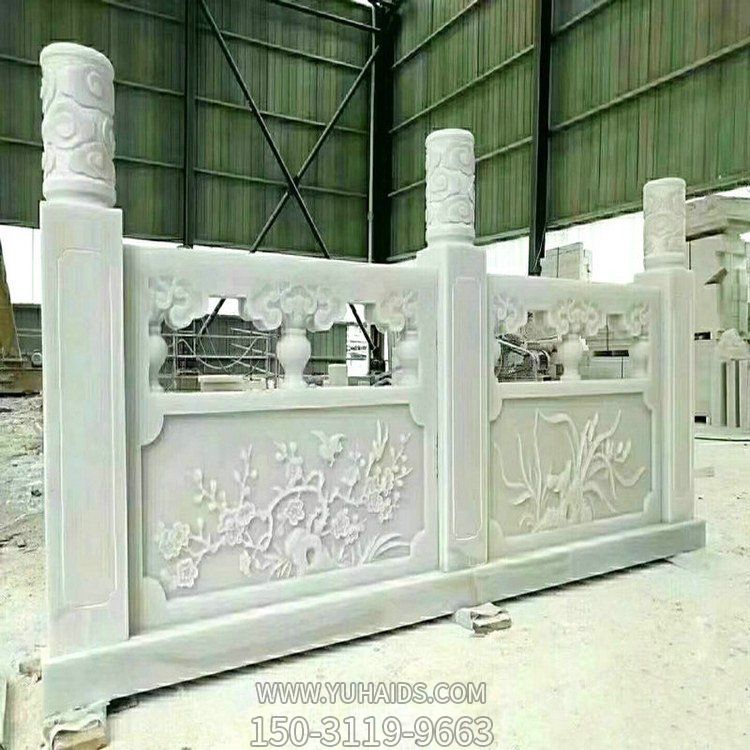 大理石浮雕户外景观栏杆栏板雕塑