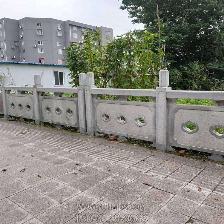户外园林河道大理石石雕栏杆栏板雕塑