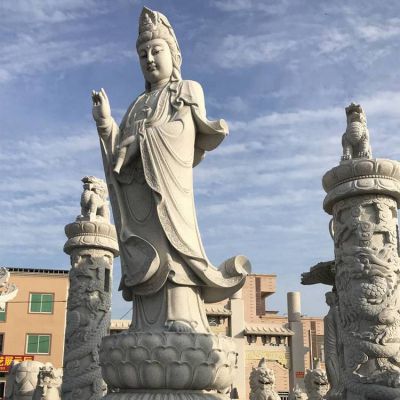 户外景区景点大型滴水观音雕塑