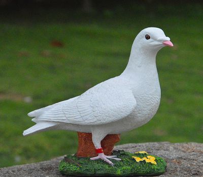 公园户外创意仿真动物装饰品摆件鸽子雕塑