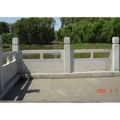 公园景区湖边防护围栏青石雕刻栏杆栏板