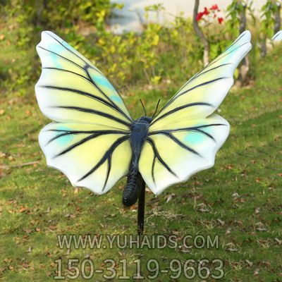 创意玻璃钢商场蝴蝶雕塑