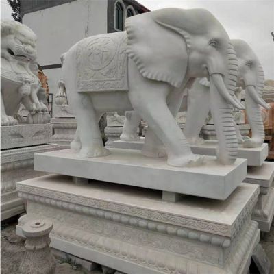镇宅招财大型动物景观大象雕塑