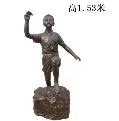 铸铜城市毛泽东伟人雕像是怎么制作出来的？