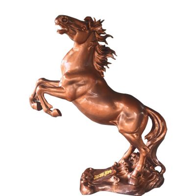 室内创意不锈钢仿铜装饰品摆件马雕塑