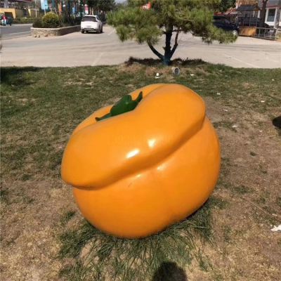 仿真水果大型柿子雕塑