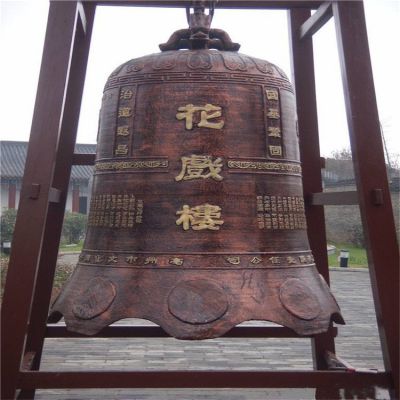 铜雕寺庙大型铜钟雕塑