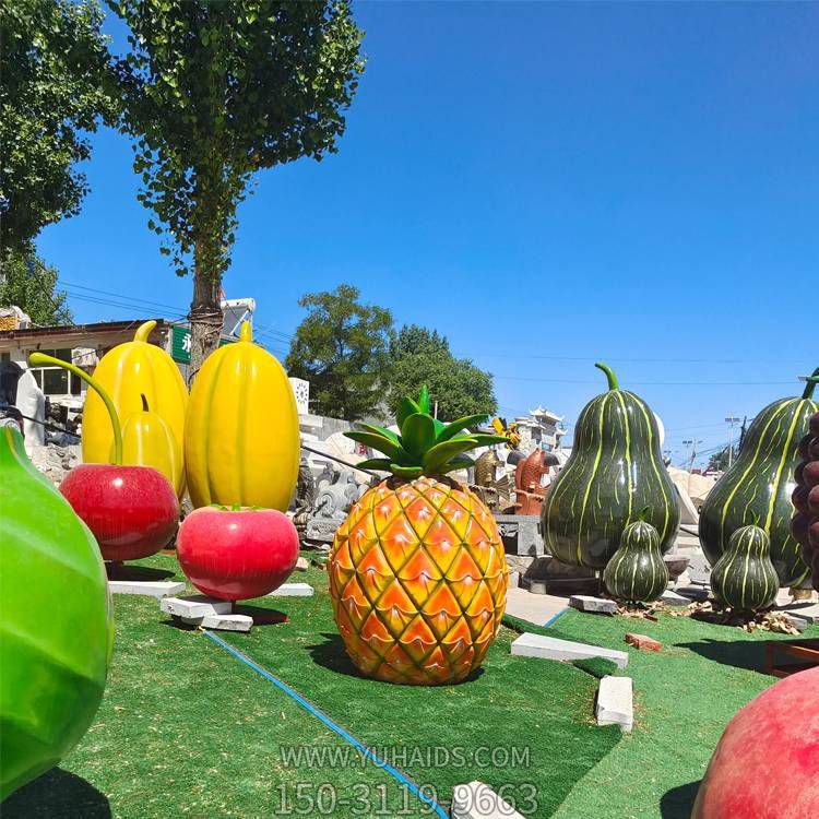 园林广场创意仿真植物蔬菜水果景观雕塑