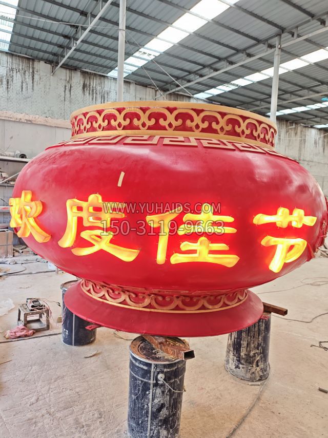 发光字花篮 (6)雕塑