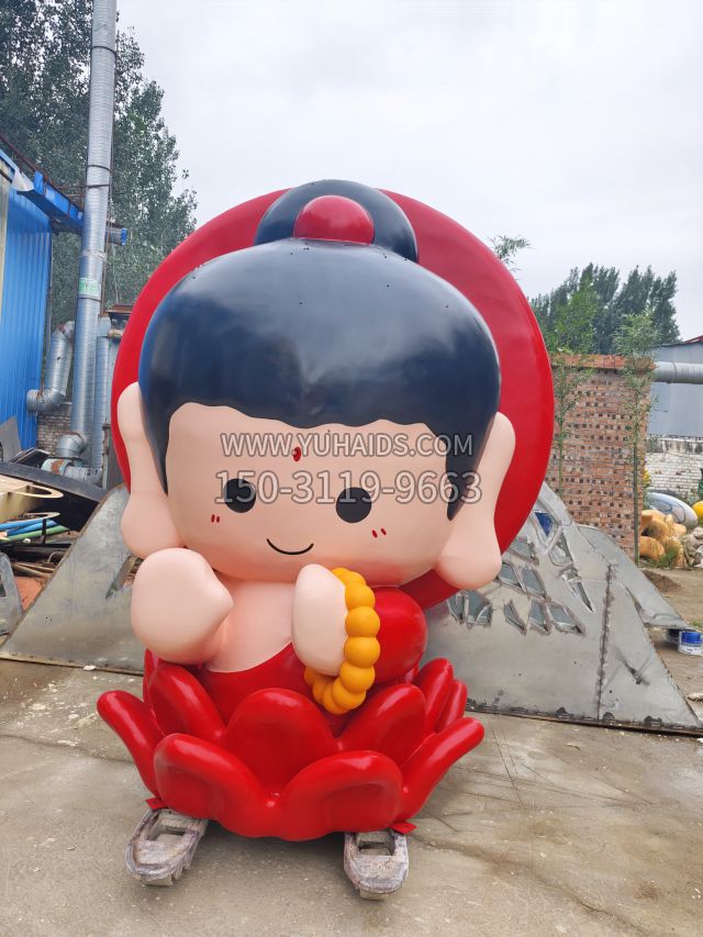 卡通弥勒佛 (2)雕塑