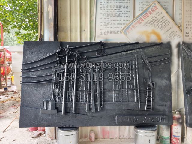 泡雕仿铜浮雕 (3)雕塑