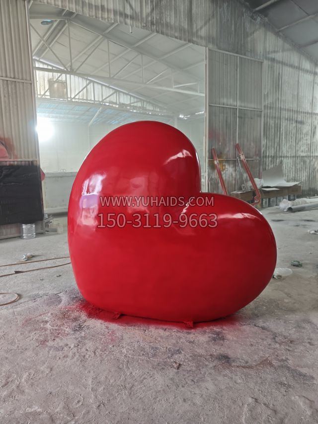 泡雕爱心 (2)雕塑