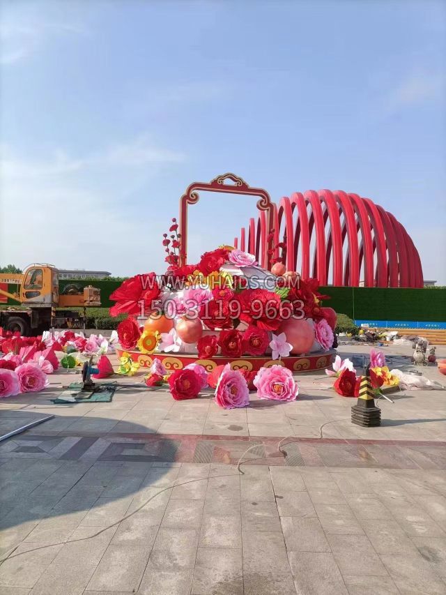 天津花篮 (5)雕塑