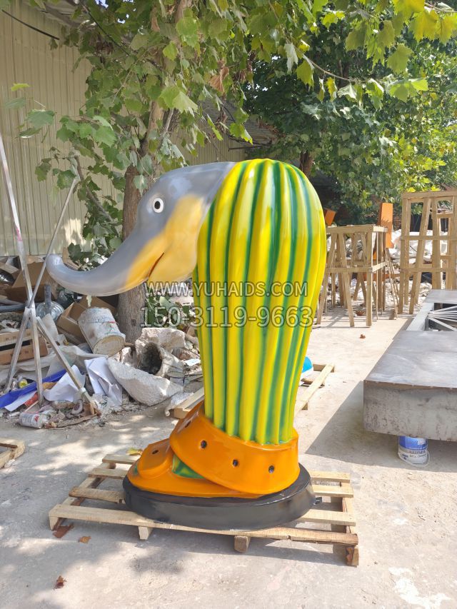 西方山海经 仙人掌 (1)雕塑