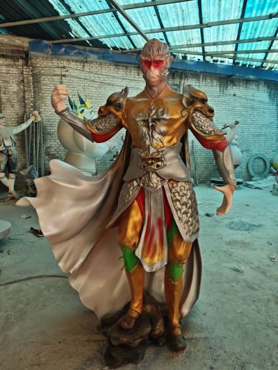 站姿竖棍齐天大圣孙悟空 (23)