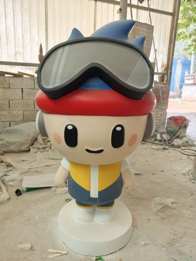 年轻潮人卡通人物 (3)